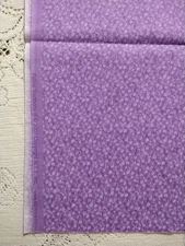 Tiny Purple Floral Blender Cotton Fabric 14"x22" Fabric Traditions Quilt Sew