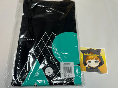 Ado 5th Anniversary Exhibition Osaka Adotomy T-shirt Size L