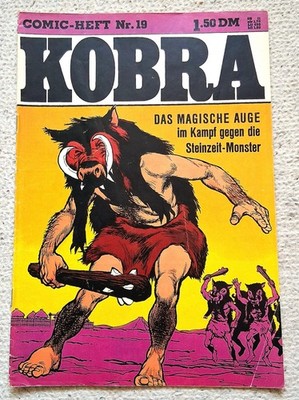 KOBRA Comic-Heft Nr. 19 aus dem Jahrgang 1976. Gut erhalten ! Trigan, Mytek.