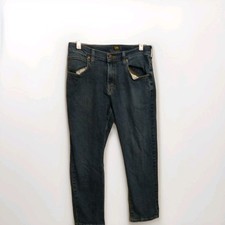 Vintage Lee Straight Leg Pants Medium Wash Size 14 Husky