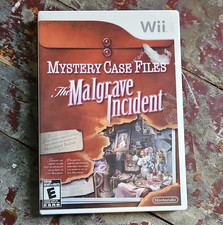 Nintendo Mystery Case Files: The Malgrave Incident Wii Manual NTSC