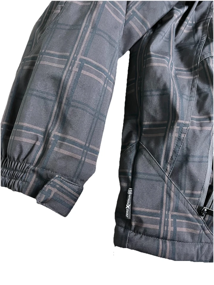 Chaqueta de esquí snowboard a cuadros XXL para hombre ZeroXposur resistente al agua sin capucha Heavywei Foto 4 de 4