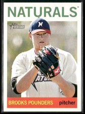2013 Topps Heritage Minor League #171 Brooks Pounders RC
