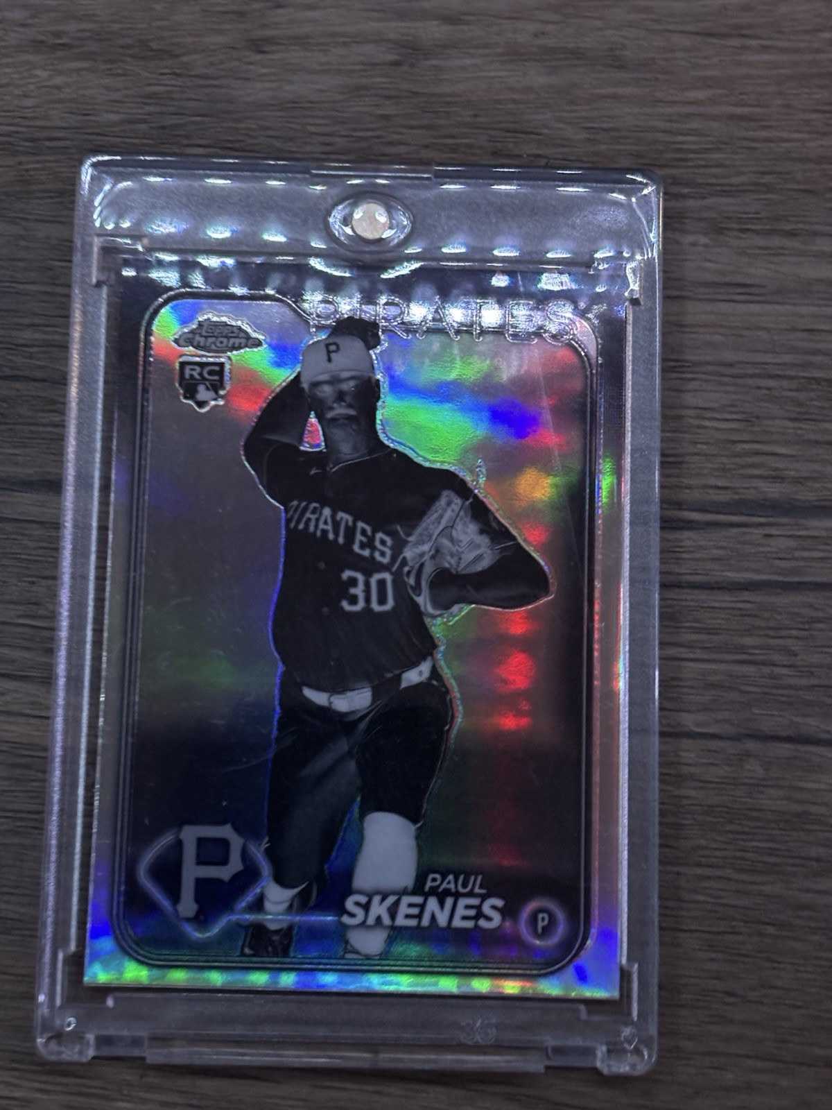 2024 Topps Chrome Update Series - Paul Skenes #USC88 Negative Refractor (RC)