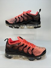 Nike Air Vapormax Plus TN UK9 Flash Crimson Black Red Pink Good Used Condition