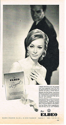 ADVERTISEMENT 1966 ELBEO stockings & tights REGENT