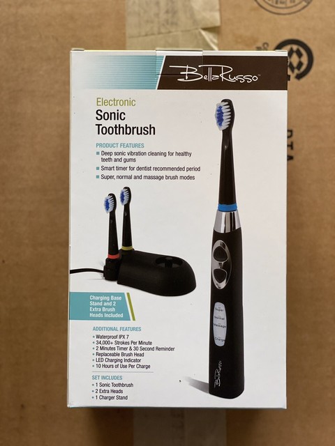Bella russo sonic toothbrush Clearance