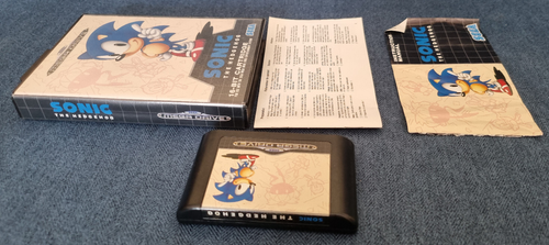 Juego Sega Mega Drive Sonic the Hedgehog en caja con manual - Imagen 3 de 3