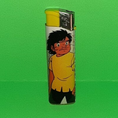 HOLLY E & BENJI RECHARGEABLE LIGHTER Benjy Captain Captain Tsubasa Dvd Lighter