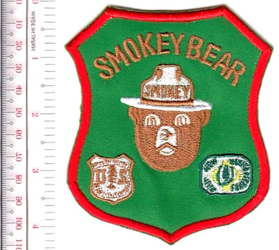 Smokey Bear Hot Shot Wildland Fire Crew New Mexico State Division NO TARIFF