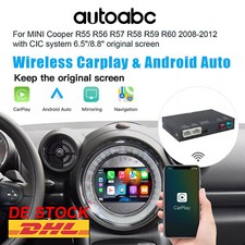 Wireless CarPlay Android Auto Module For MINI Cooper R55 R56 R57 R58 R59 R60 CIC