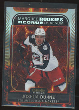 Joshua Dunne SER /499 2021-22 O-Pee-Chee Platinum Hot Magma #243 EX or Better