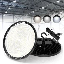 UFO LED High Bay Light 240W/200W/150W Adjustable 4500K/5000K/5700K 33,600Lumens