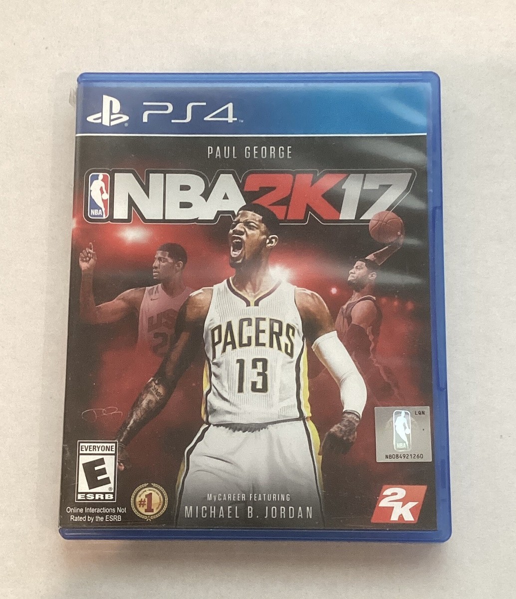 NBA 2K17 PS4 Paul George, NBA 2K18 PS4 Kyrie Irving, NBA 2K19 PS4