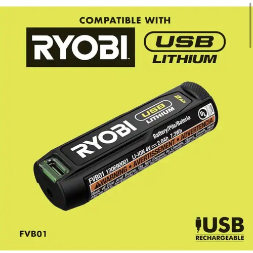 Ryobi USB Lithium Power Carver Kit With Battery And Charging Cable - Picture 3 of 8