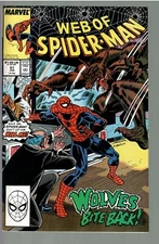 Web of Spider-Man #51 1989 VF+ (Marvel)