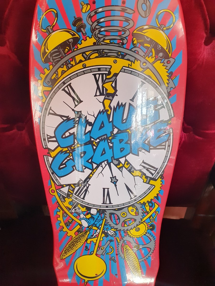 サンタクルズ　Claus Grabke Exploding Clock SANTA CRUZ CLAUS GRABKE EXPLODING CLOCK YELLOW 10.04
