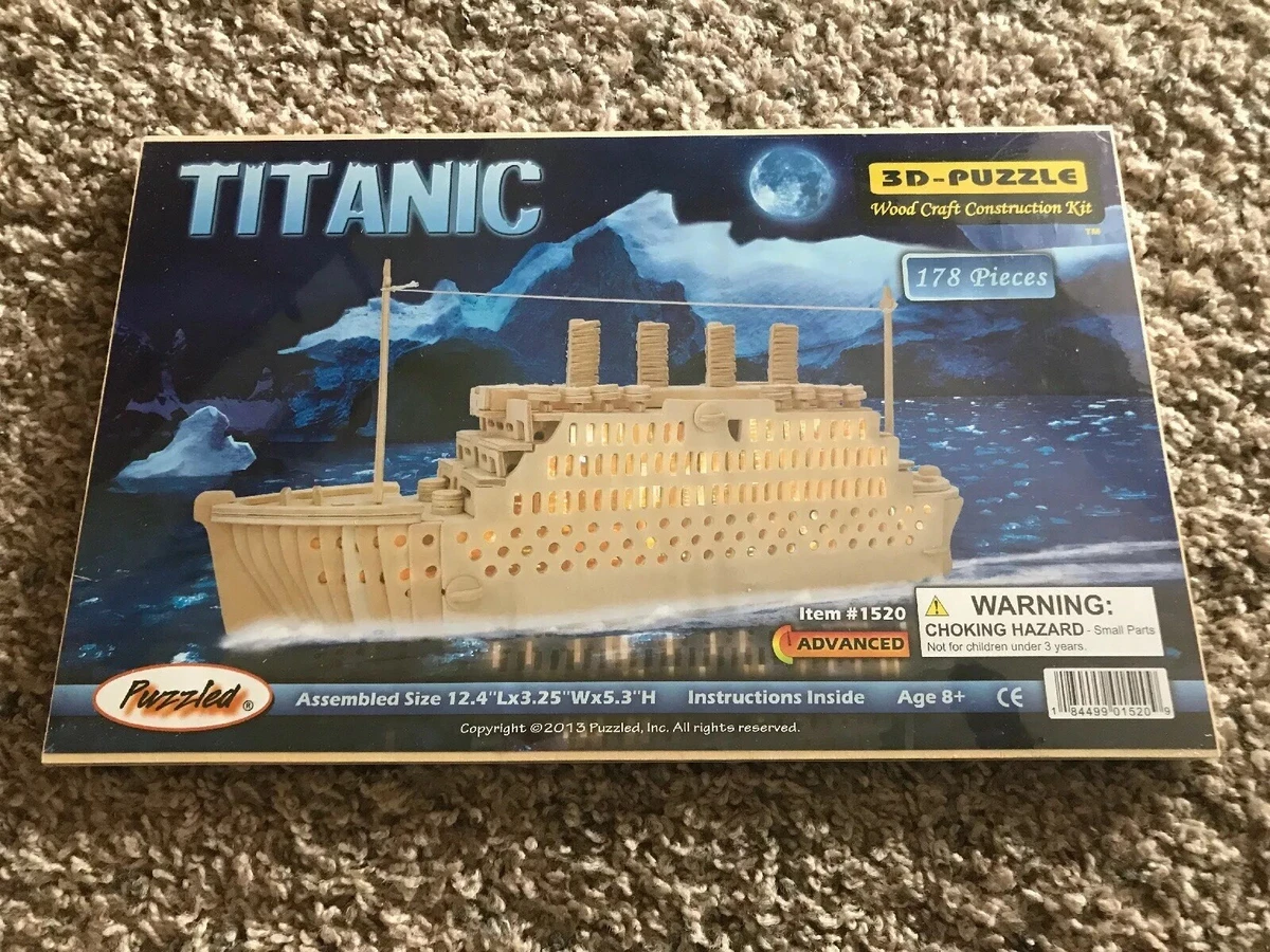Introducir 83+ imagen woodcraft construction kit titanic