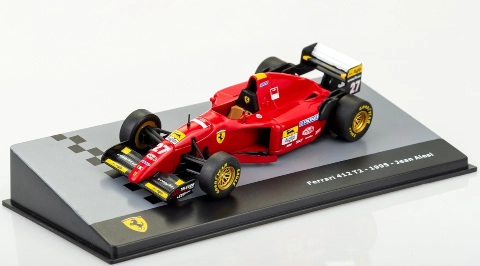 Ferrari 412 T2 Jean Alesi 1995 Scala 1:43 Model Scuderia Ferrari Formula 1 N° 27 - Immagine 3 di 4