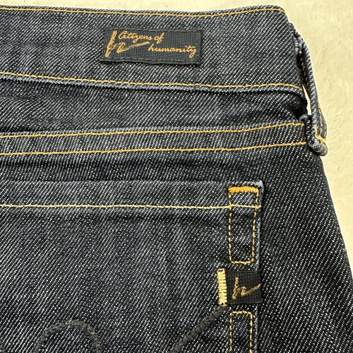 Citizens of Humanity Women’s Size 29 Kelly Low Rise Bootcut Jean Dark Wash - Picture 6 of 15