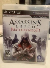 Assassin's Creed Brotherhood Playstation 3 PS3 Video Game W/ Manual COMPLETE