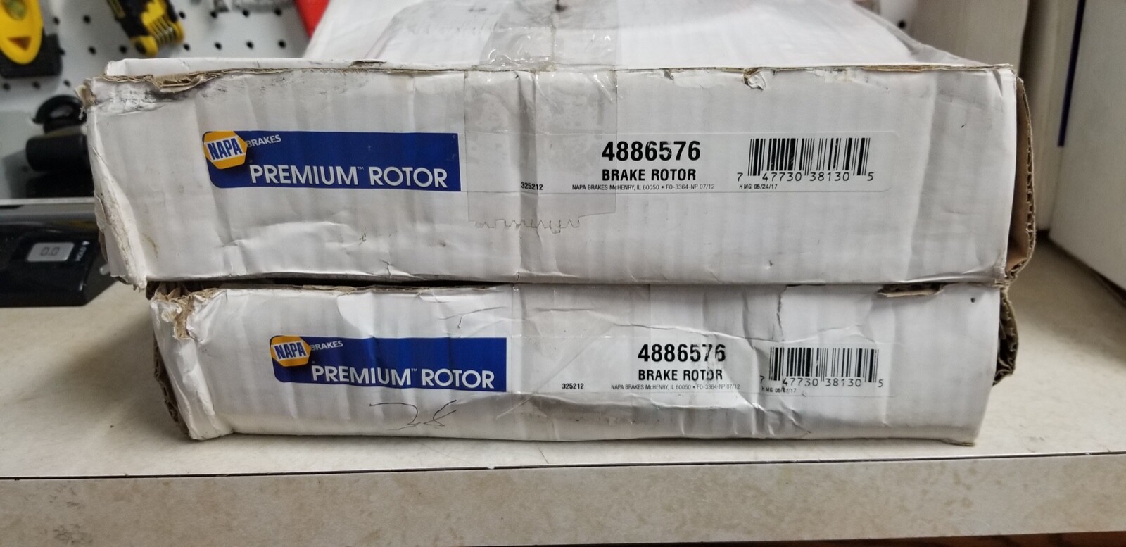 Disc Brake Rotor-4WD Front NAPA/BRAKE ROTORS & DRUMS-NB 4886576 