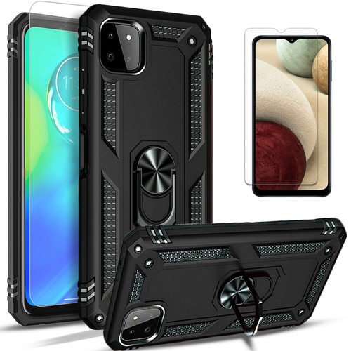 For Celero 5G Case Phone Cover Boost Mobile Kickstand + Tempered Glass Protector - Picture 3 of 45