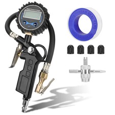 Digital Tire Inflator Pressure Gauge 0-250 Psi Air Chuck For Truckcarrvbike Digital Tire Inflator Pressure Gauge 0-250 Psi Air Chuck For Truckcarrvbike