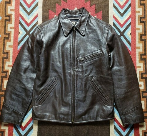 rrl morrow leather jacket