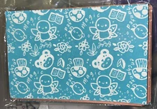 New TCMC TheCoffeeMonsterzCo Emoti Blue Tissue Paper Sheet