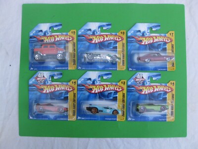 2008 Short Card Hot Wheels Cars (Choose the one you Want)