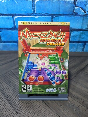 Mozaki Blocks Deluxe (Windows PC, 2007) Brand New Factory Sealed