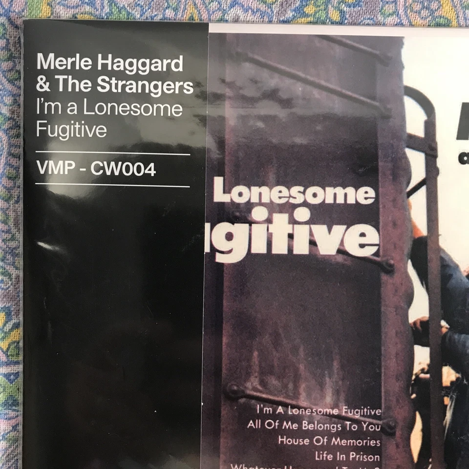 I'm A Lonesome Fugitive by Merle Haggard & The Strangers (LP, 180g, RMST, AAA - Image 2 of 4