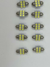 10x 31mm Festoon 5050 Led Super White Car Interior Light Bulb De3175 De3021 10x 31mm Festoon 5050 Led Super White Car Interior Light Bulb De3175 De3021