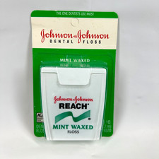 Vintage Johnson  Johnson Mint Waxed Dental Floss Reach Movie Prop 125YD 1997