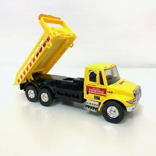 International Rollback Tow Truck Busted Knuckle Garage Police Diecast Toy Car