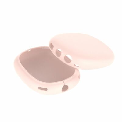 2 Stk Apple AirPods Max Kopfhörer Schutz Cover Pink Vollschutz Silikon