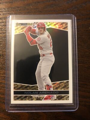 2021 Topps Chrome Update Topps Black Gold Insert Nolan Arenado BGC-27 ...