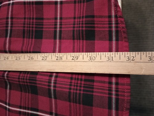 GH Bass Flannel Shirt Mens XL Red Plaid Button Up Outdoor Casual Workwear (246-3 - Picture 8 of 10