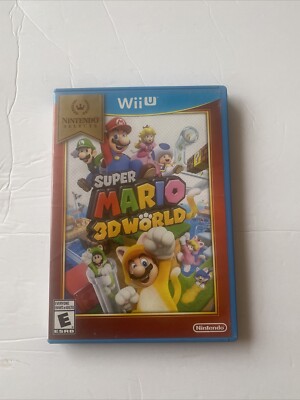 Super Mario 3D World Nintendo Wii U CIB Complete Nintendo Selects