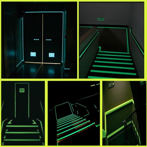 Glow in the Dark Adhesive Vinyl Sheet DIY Home Mug Walls Window Decor For Cut - Picture 6 of 8