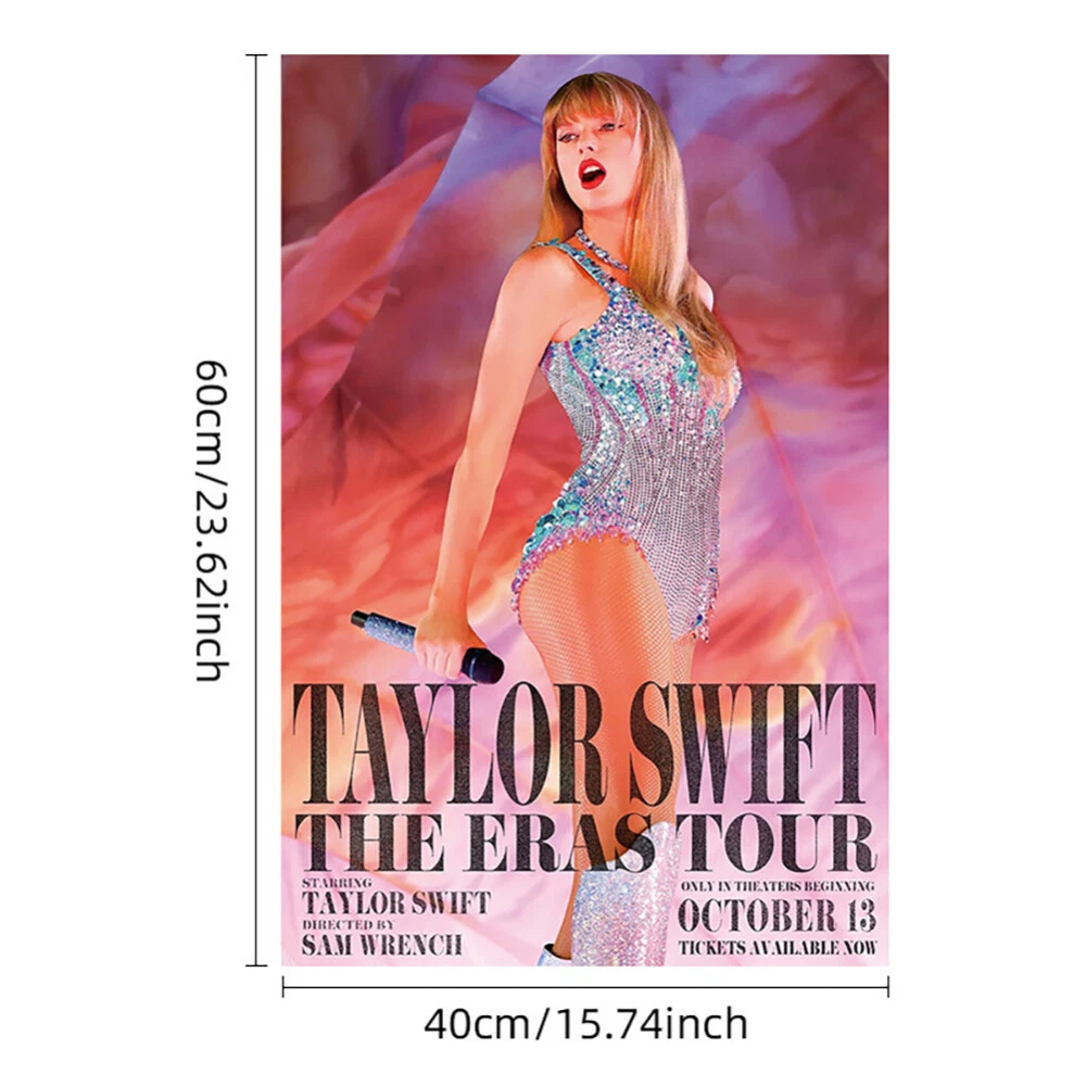 up 7x Taylor Swift Eras Tour Movie Poster Print Wall Decal Sticker Self Adhesive