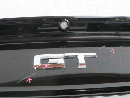 2015 2016 2017 FORD MUSTANG GT REAR TRUNK LID MOLDING TRIM PANEL WITH CAMERA OEM - Bild 3 von 11
