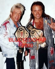 ROCK & ROLL EXPRESS RICKY MORTON & ROBERT GIBSON 8 X 10 WRESTLING PHOTO NWA
