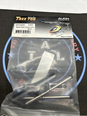 Align T-Rex 700 HN7014AAT. Metal Flybar Control Arm, Silver. L0913