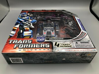 Transformers Universe 25th Anniversary Soundwave San Diego Comic