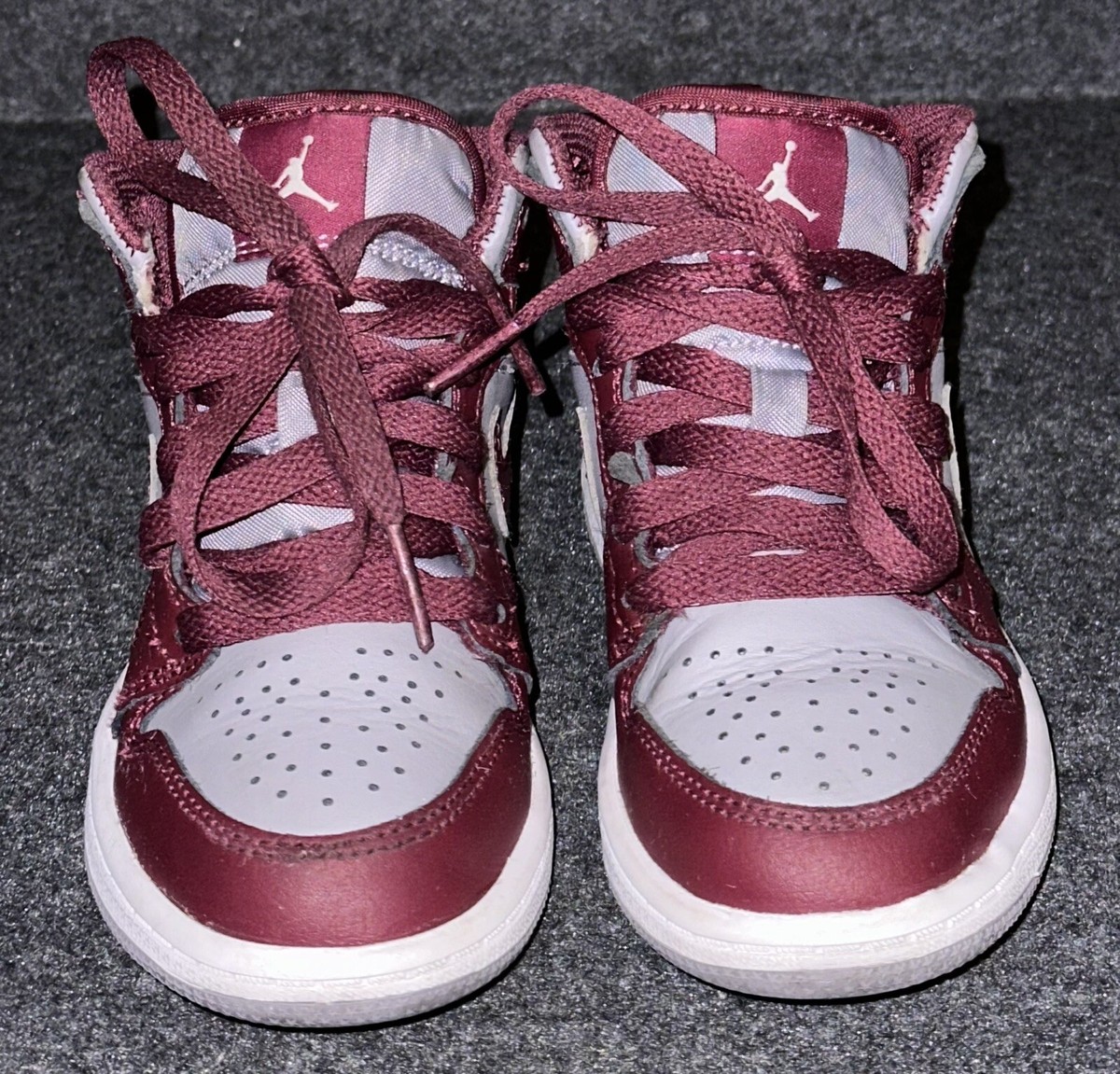 【新品】NIKE AIRJORDAN1 Mid CHERRYWOOD 24cm Jordan 1 Mid Cherrywood Red Men's - DQ8426-615 - US