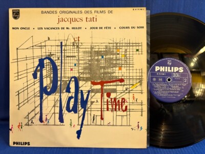 JACQUES TATI PLAY TIME 77748 PHILIPS. ORIGINAL FRANKREICH LP NEAR MINT