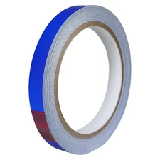 Blue Engineer Grade Retro Reflective Pinstripe Tape: 1/2 in. x 30 ft.