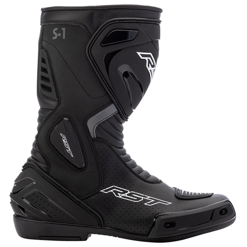 RST S1 Motorcycle Motorbike Boots Men's Black - Picture 2 of 9